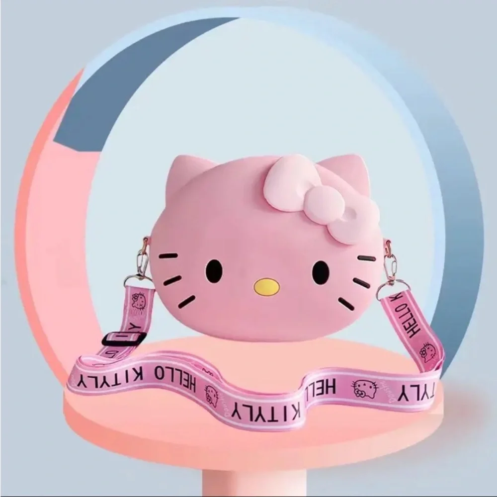 Hello Kitty Crossbody Purse, Hello Kitty Purse, Hello Kitty Bag - Picture 2 of 7